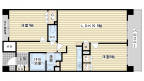 阪急京都線茨木市の賃貸物件間取画像
