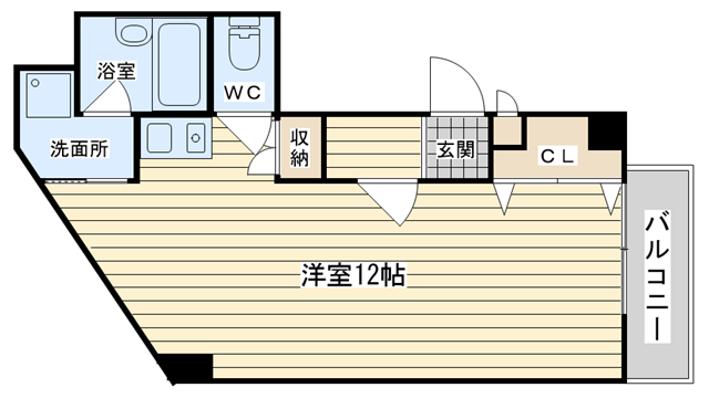 茨木市新庄町の賃貸物件間取画像