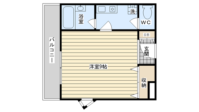 茨木市庄の賃貸物件間取画像