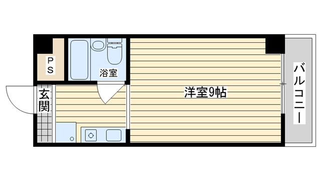 茨木市総持寺の賃貸物件間取画像