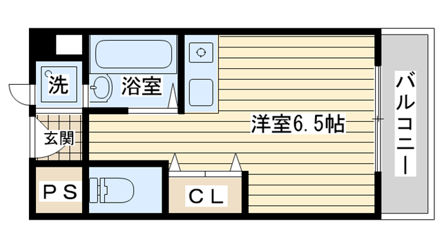 茨木市舟木町の賃貸物件間取画像