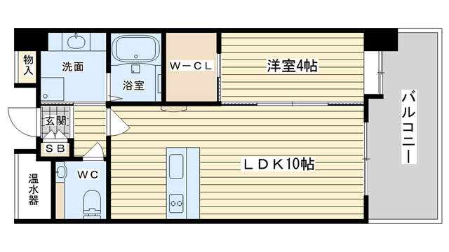 茨木市若草町の賃貸物件間取画像