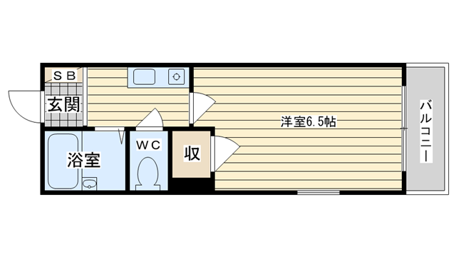 茨木市下穂積の賃貸物件間取画像