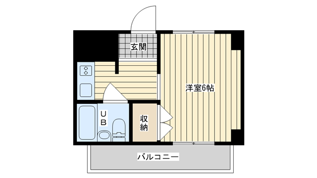 茨木市東奈良の賃貸物件間取画像