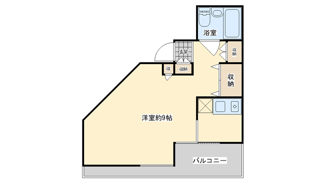 茨木市舟木町の賃貸物件間取画像