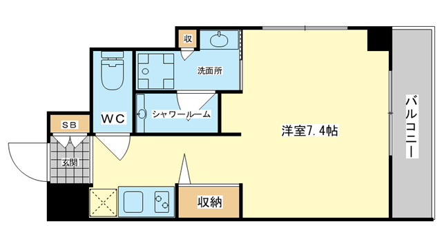 茨木市若草町の賃貸物件間取画像