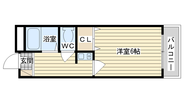 茨木市丑寅の賃貸物件間取画像