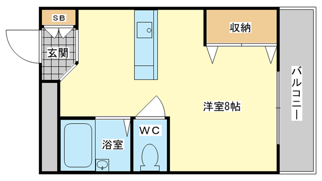 茨木市舟木町の賃貸物件間取画像