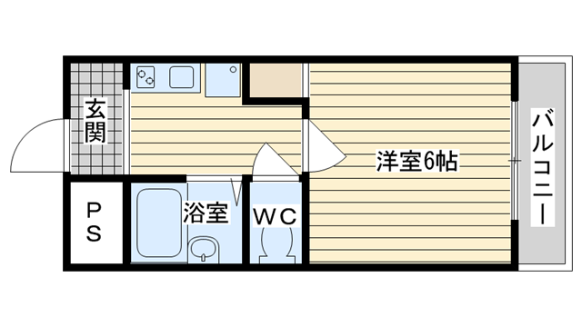 茨木市沢良宜西の賃貸物件間取画像