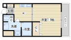 茨木市沢良宜東町の賃貸物件間取画像