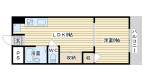 茨木市竹橋町の賃貸物件間取画像