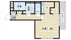 茨木市水尾の賃貸物件間取画像