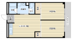 阪急京都線茨木市の賃貸物件間取画像