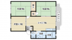 阪急京都線南茨木の賃貸物件間取画像