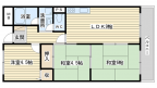 茨木市寺田町の賃貸物件間取画像