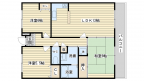 阪急京都線茨木市の賃貸物件間取画像