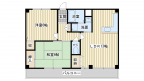 阪急京都線茨木市の賃貸物件間取画像