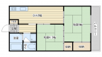 阪急京都線南茨木の賃貸物件間取画像