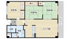 ＪＲ東海道本線（近畿）茨木の賃貸物件間取画像