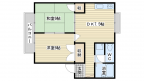 阪急京都線茨木市の賃貸物件間取画像