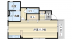 茨木市庄の賃貸物件間取画像