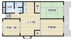 茨木市鮎川の賃貸物件間取画像