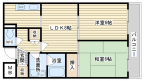 茨木市真砂の賃貸物件間取画像