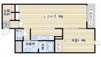 茨木市畑田町の賃貸物件間取画像