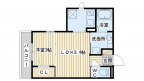 茨木市西中条町の賃貸物件間取画像