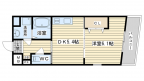 茨木市西田中町の賃貸物件間取画像