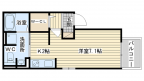 茨木市総持寺の賃貸物件間取画像