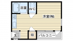 茨木市末広町の賃貸物件間取画像