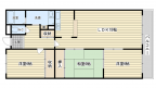 阪急京都線茨木市の賃貸物件間取画像