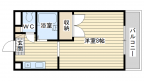 茨木市中村町の賃貸物件間取画像