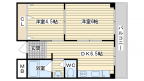 ＪＲ東海道本線（近畿）茨木の賃貸物件間取画像