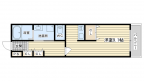 茨木市水尾の賃貸物件間取画像