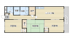 茨木市十日市町の賃貸物件間取画像