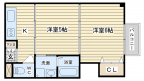 阪急京都線茨木市の賃貸物件間取画像