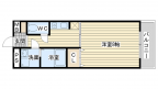 茨木市末広町の賃貸物件間取画像