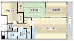 阪急京都線南茨木の賃貸物件間取画像