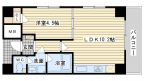 茨木市元町の賃貸物件間取画像