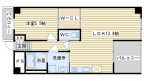 茨木市上郡の賃貸物件間取画像