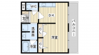 阪急京都線茨木市の賃貸物件間取画像