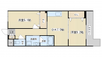 阪急京都線茨木市の賃貸物件間取画像