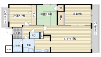 阪急京都線南茨木の賃貸物件間取画像