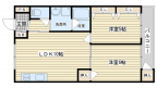 阪急京都線茨木市の賃貸物件間取画像