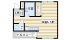 茨木市西田中町の賃貸物件間取画像