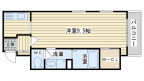 ＪＲ東海道本線（近畿）茨木の賃貸物件間取画像